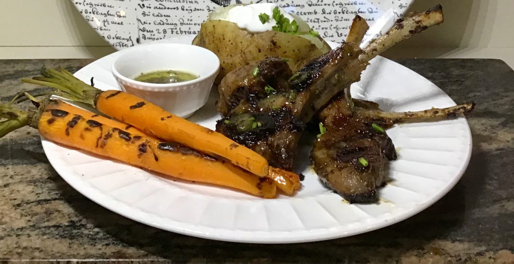 Zesty Grilled Lamb Chops