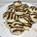 Cream Cheese Cookies With a Spicy Chocolate Drizzle